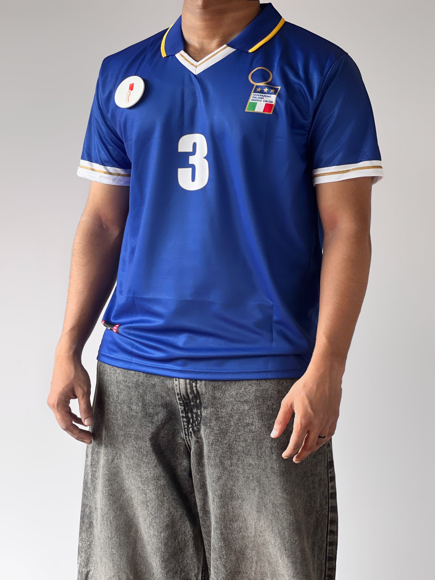 Italy Paolo Maldini 2002 Home Jersey