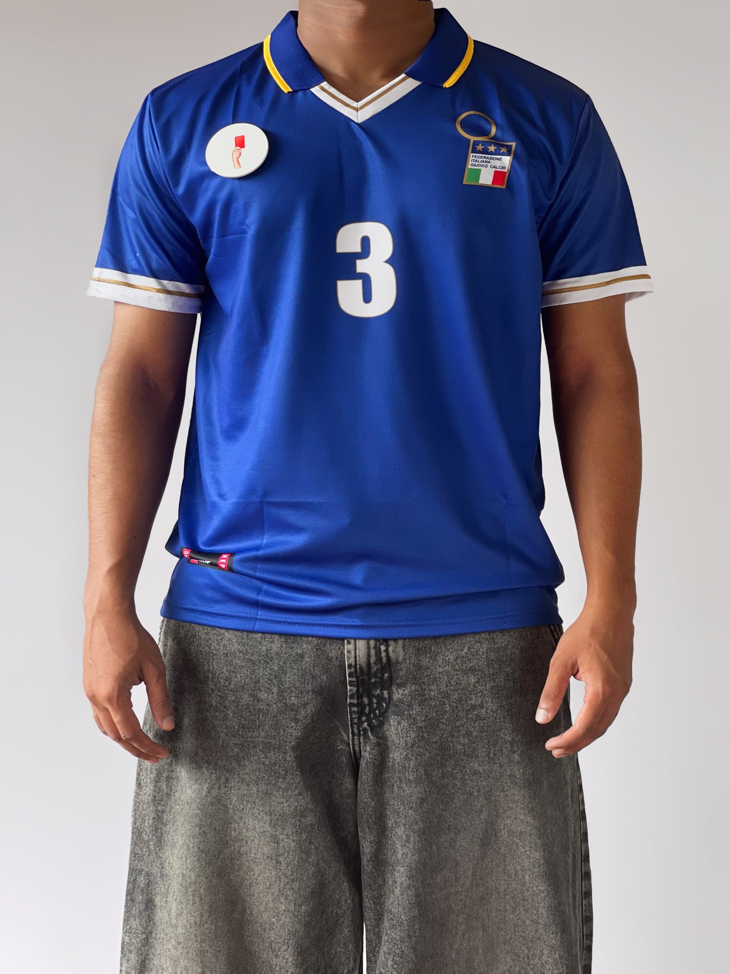 Italy Paolo Maldini 2002 Home Jersey