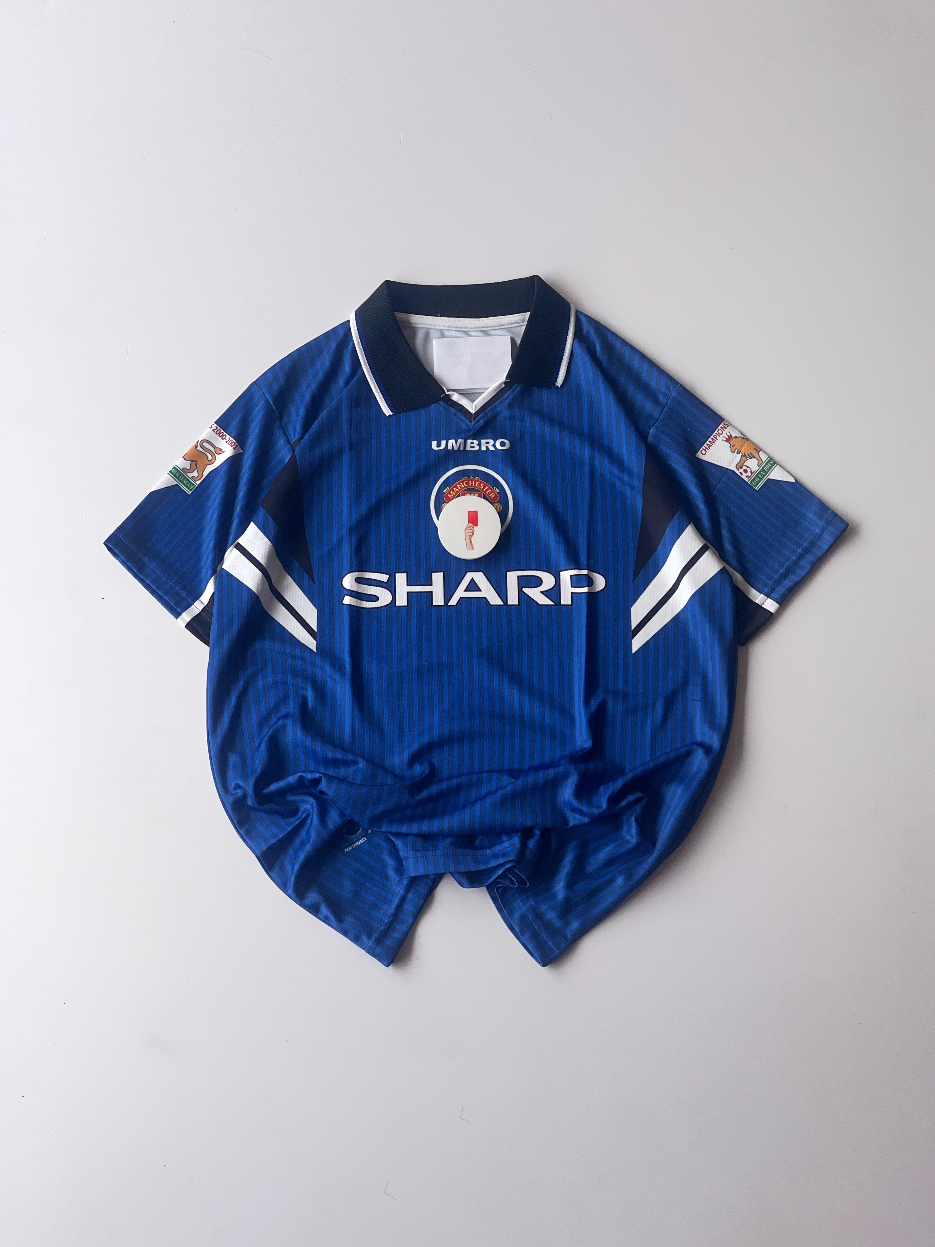 Man United Blue Retro Jersey
