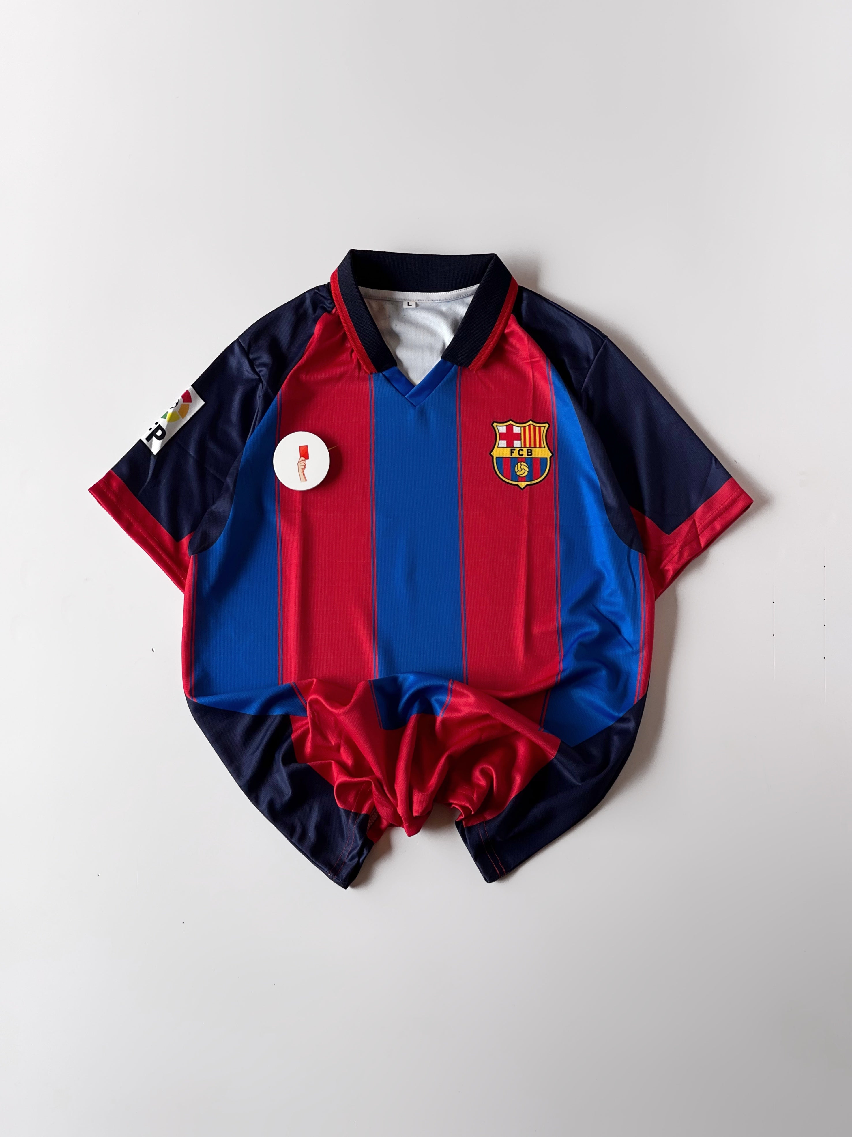 Ronaldinho Barcelona Retro Jersey