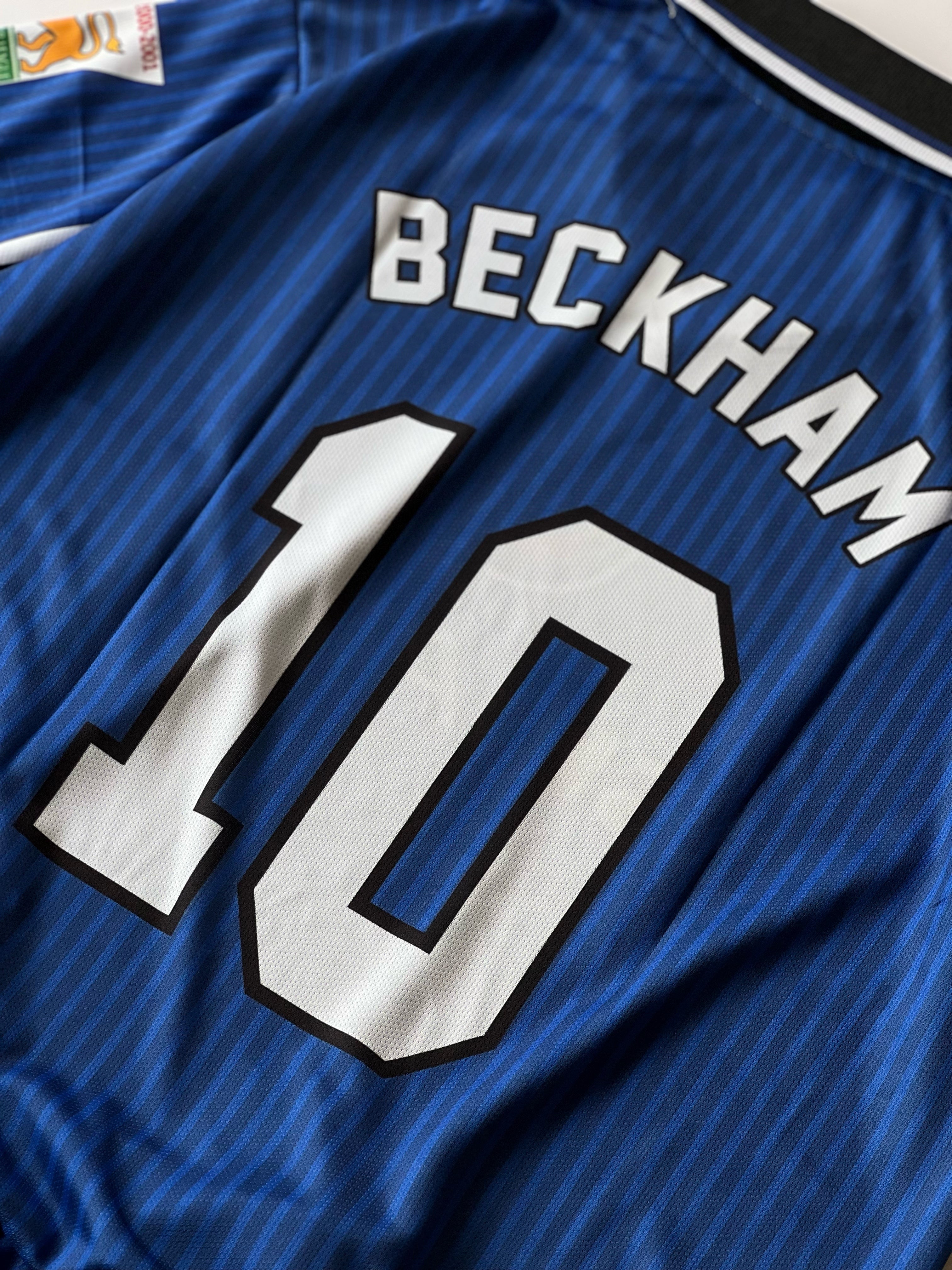 Man United Blue Retro Jersey